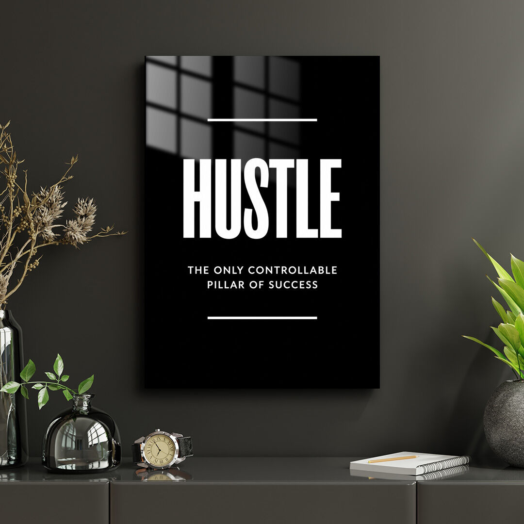 Hustle 01 Metal Poster(Kopya)