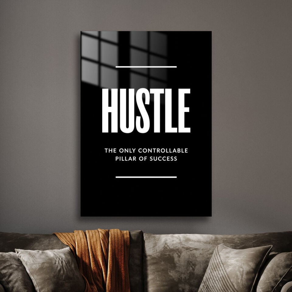Hustle 01 Metal Poster(Kopya)