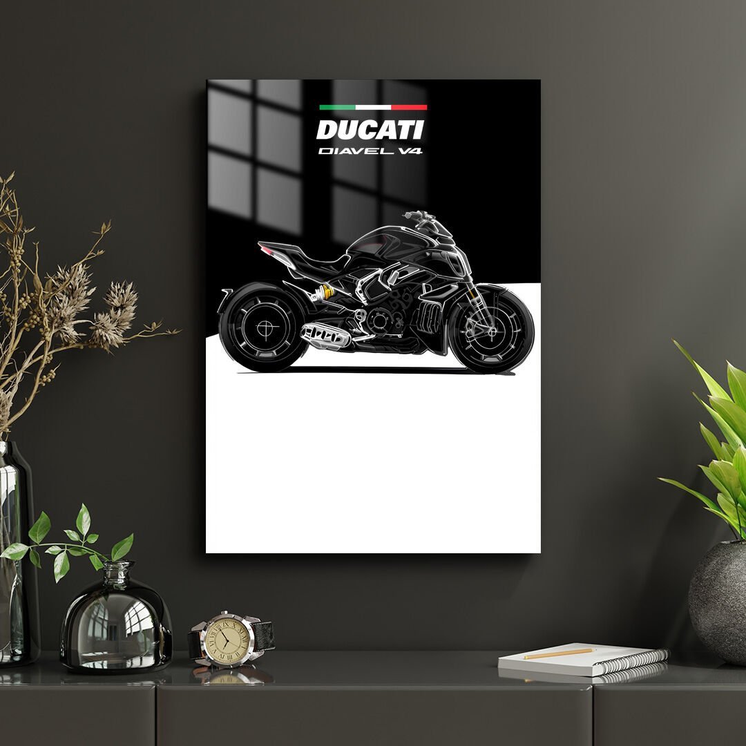 Ducati Diavel 1260 02 Metal Poster
