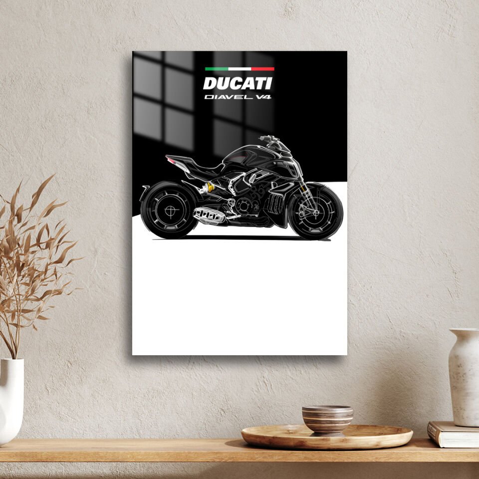 Ducati Diavel 1260 02 Metal Poster