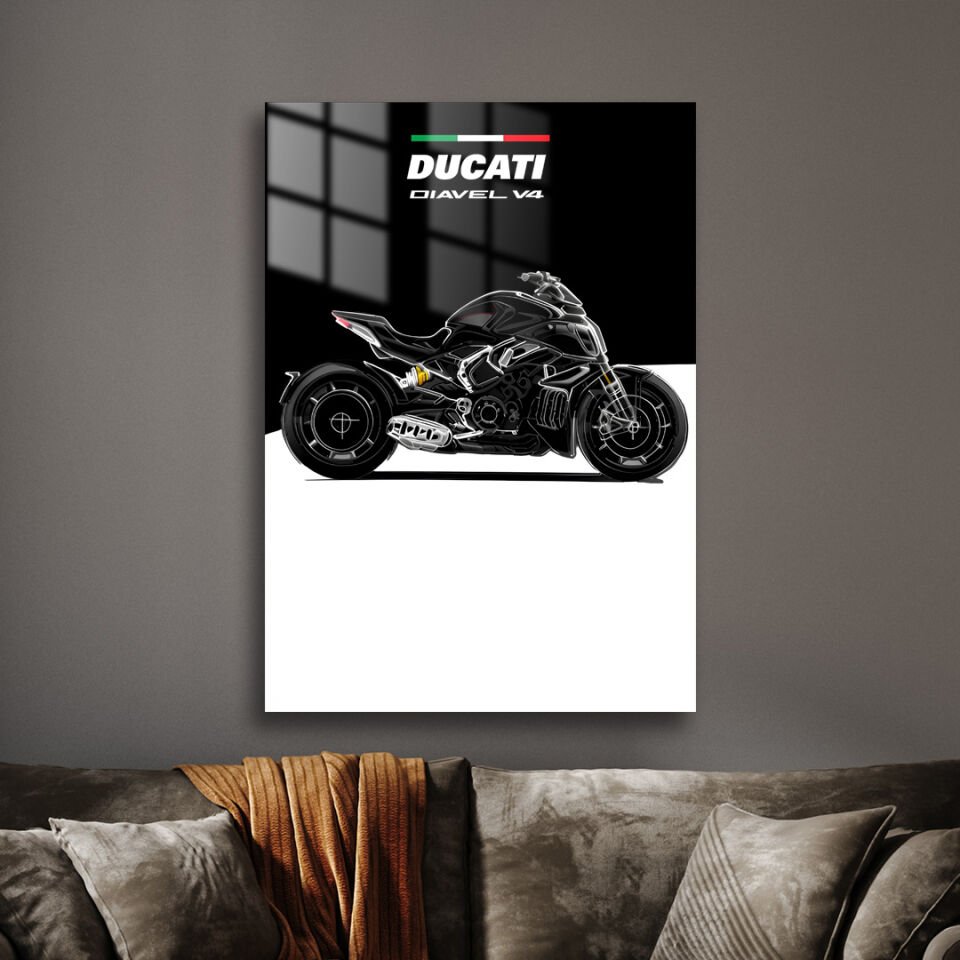Ducati Diavel 1260 02 Metal Poster