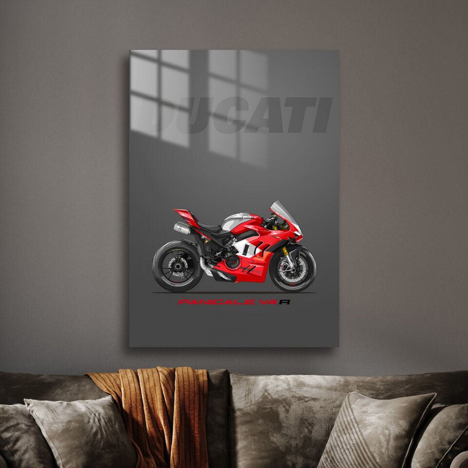 Ducati Panigale V4 02 Metal Poster