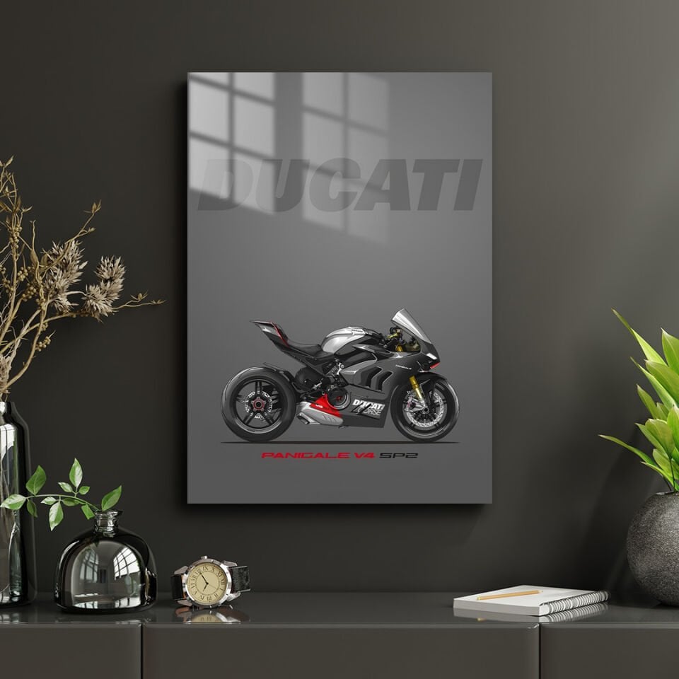 Ducati Panigale V4 03 Metal Poster