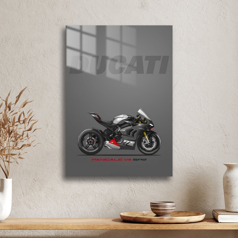Ducati Panigale V4 03 Metal Poster