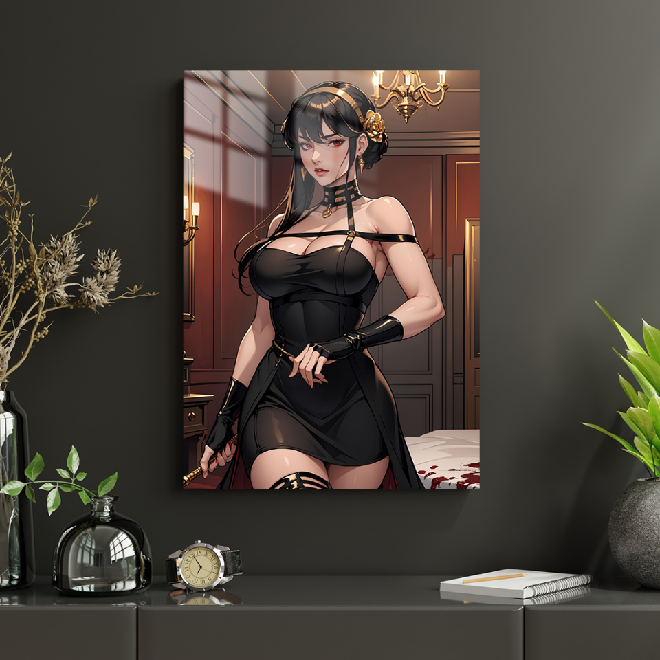 Yor Forger 02 Metal Poster
