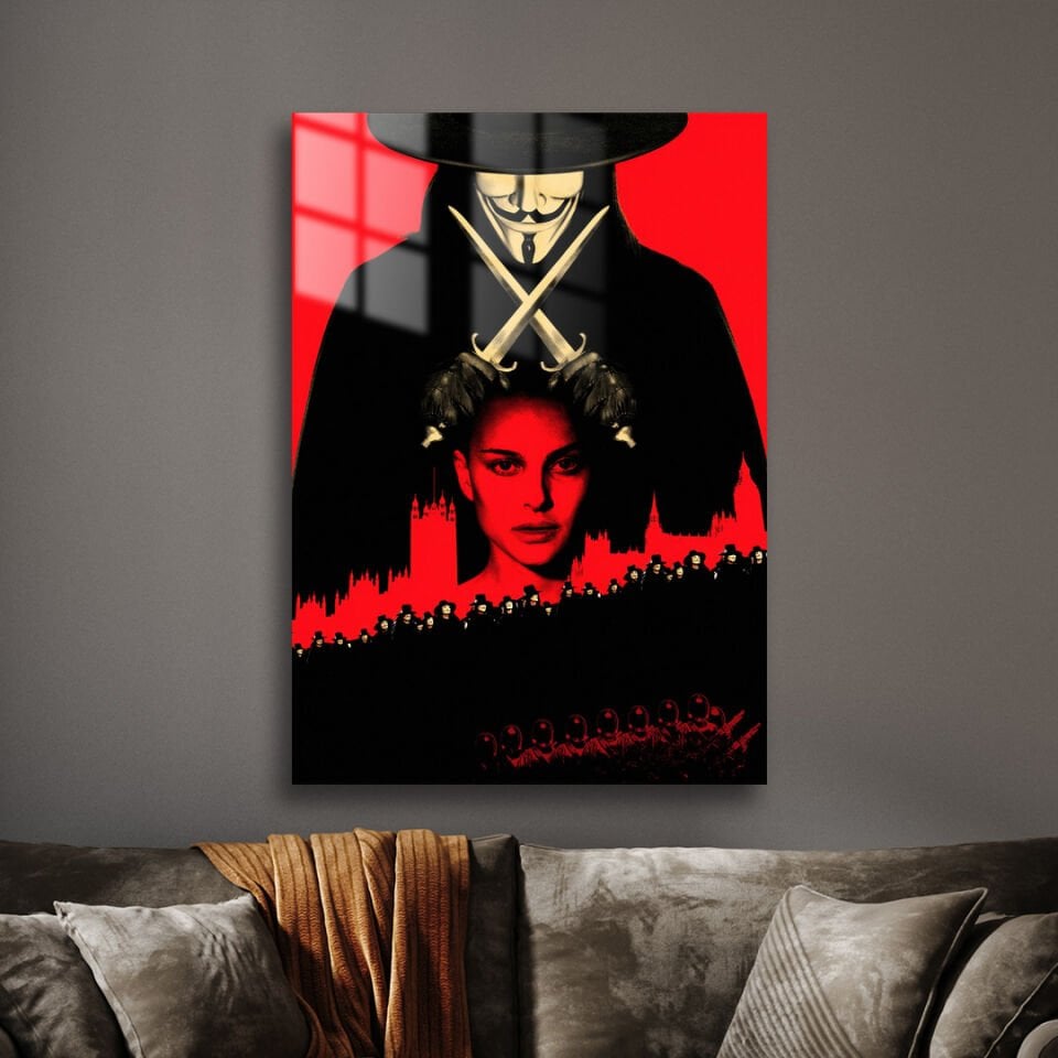 V For Vendetta 01 Metal Poster
