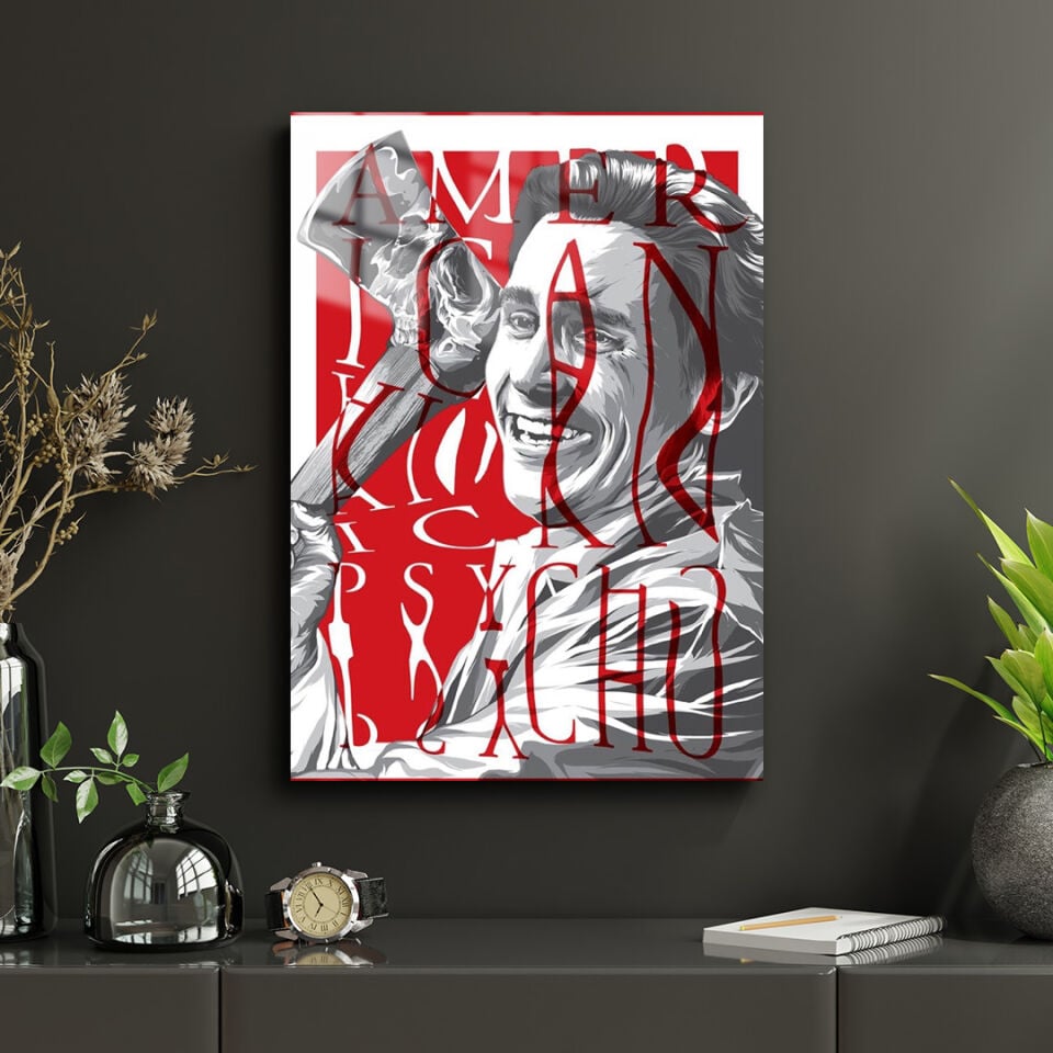 American Psycho 01 Metal Poster