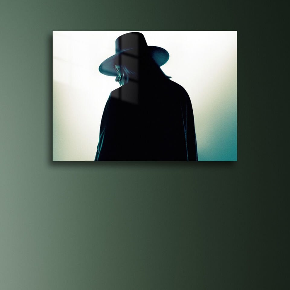 V For Vendetta 02 Metal Poster