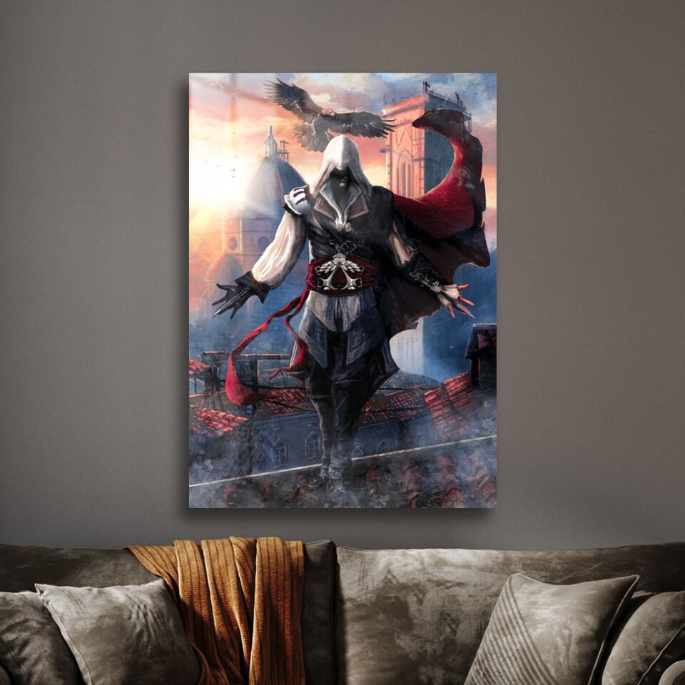 Assassin's Creed 12 Metal Poster