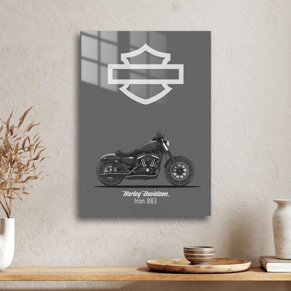Harley-Davidson Iron 883 01 Metal Poster