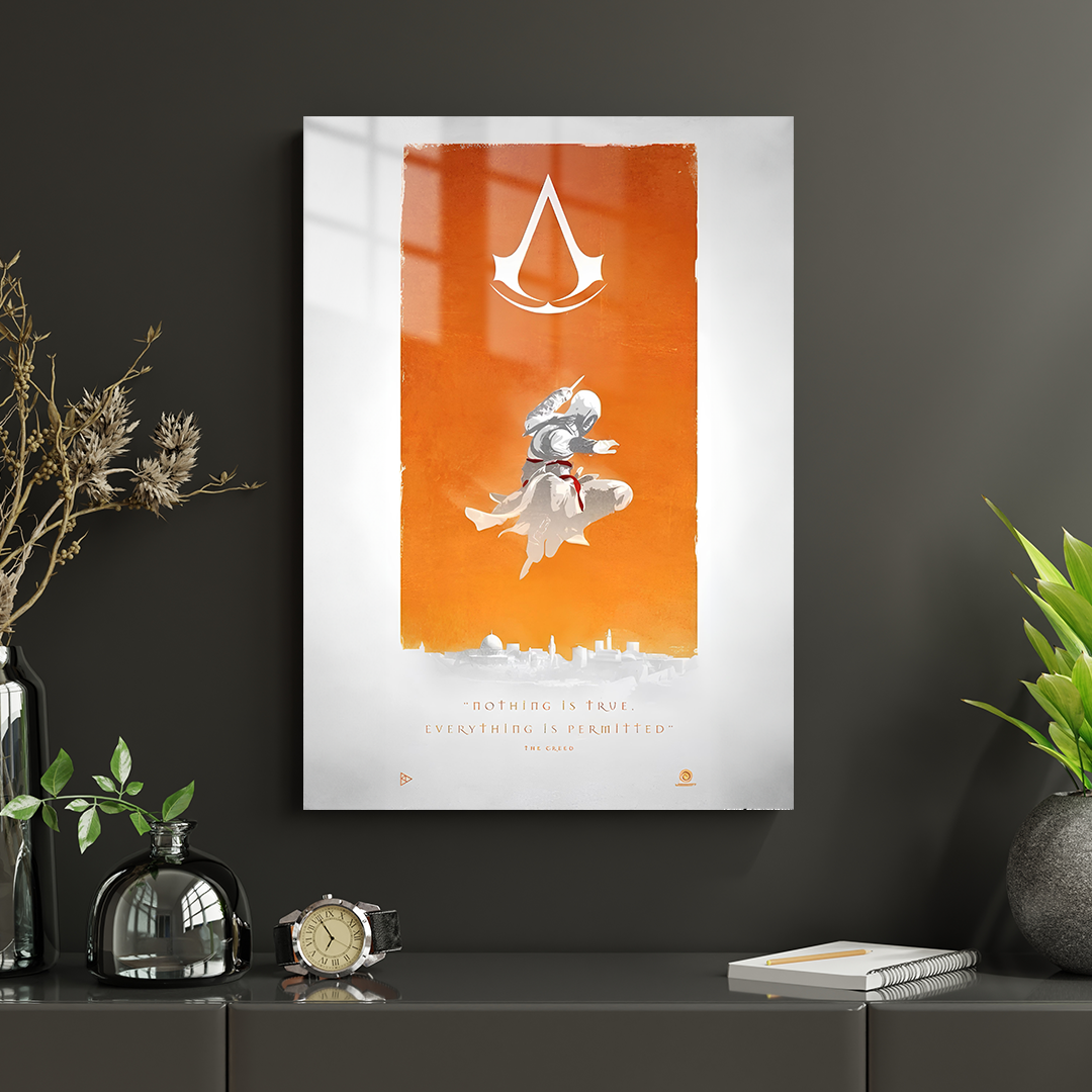 Altaïr Ibn-LaʼAhad 01 Metal Poster