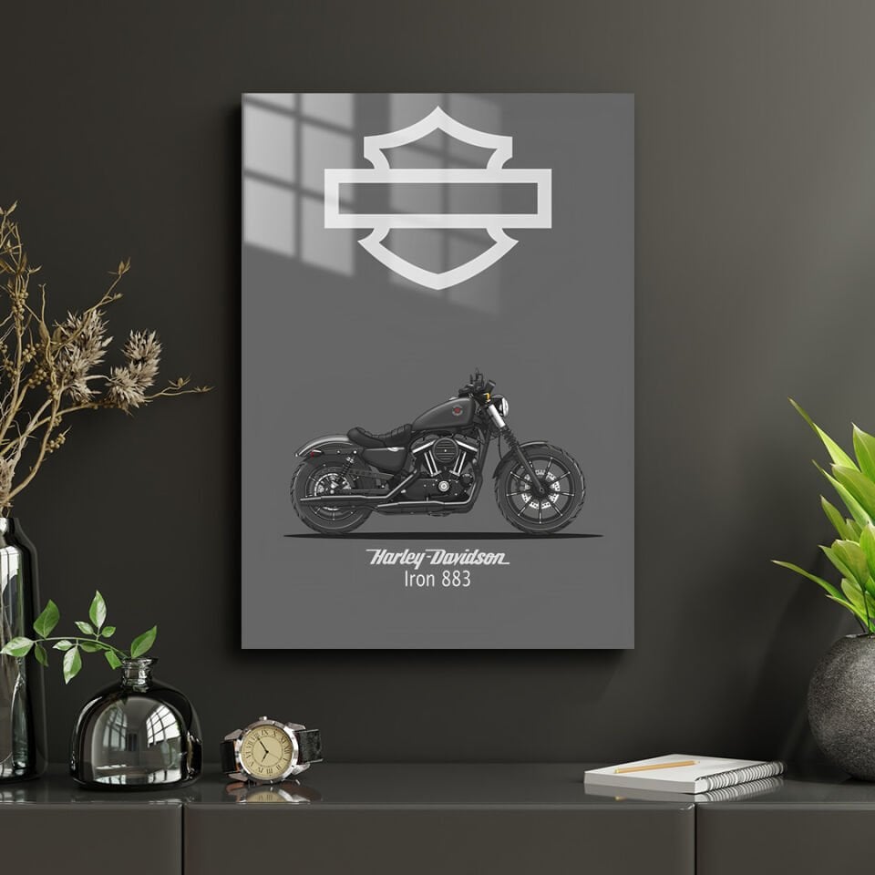 Harley-Davidson Fat Boy 01 Metal Poster