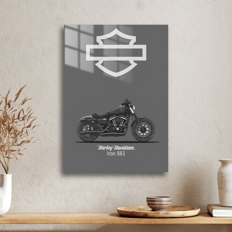 Harley-Davidson Fat Boy 01 Metal Poster