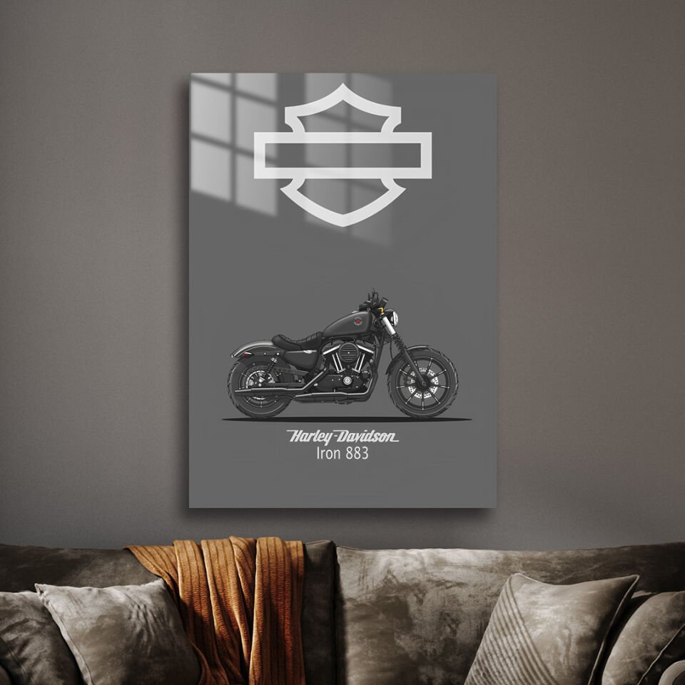 Harley-Davidson Fat Boy 01 Metal Poster