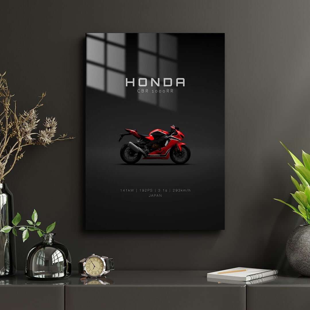 Honda CBR 1000RR 01 Metal Poster