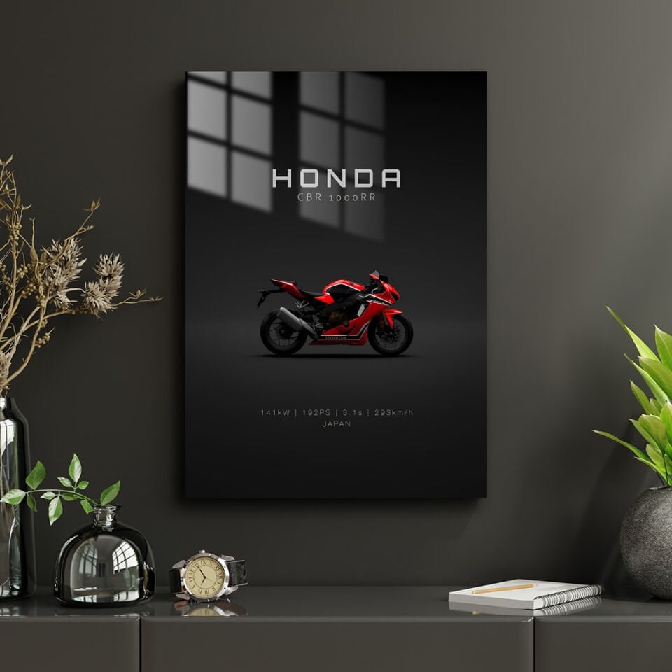 Honda CBR 1000RR 01 Metal Poster