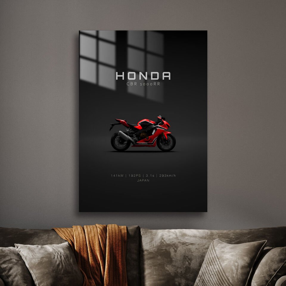 Honda CBR 1000RR 01 Metal Poster