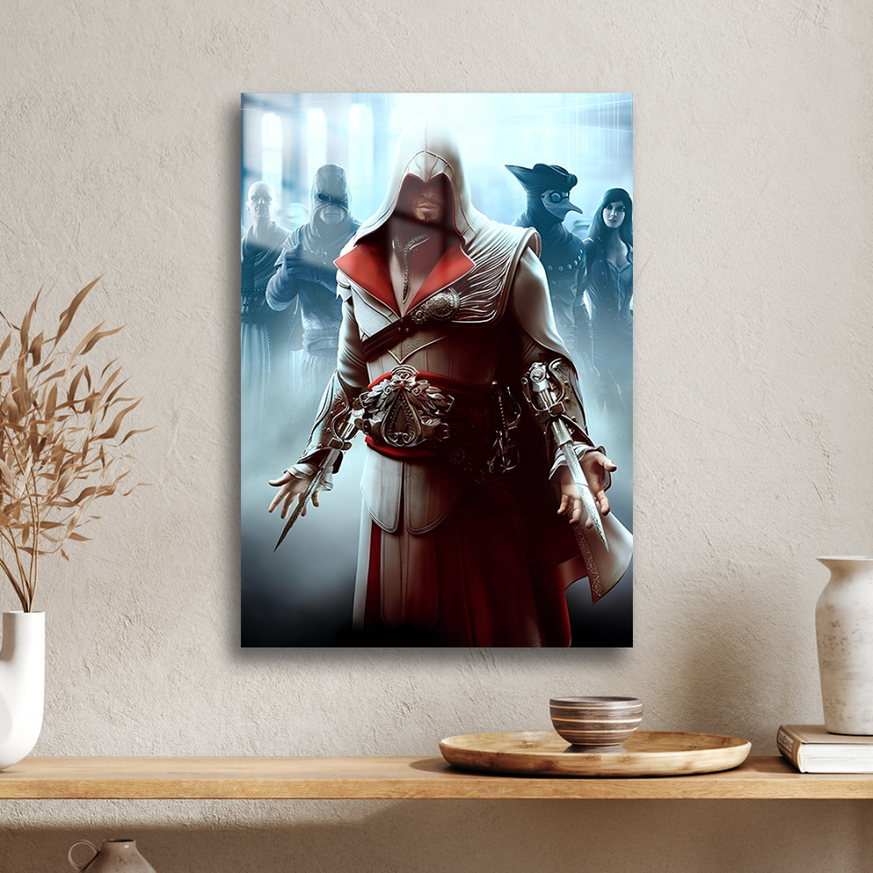 Ezio Auditore 09 Metal Poster