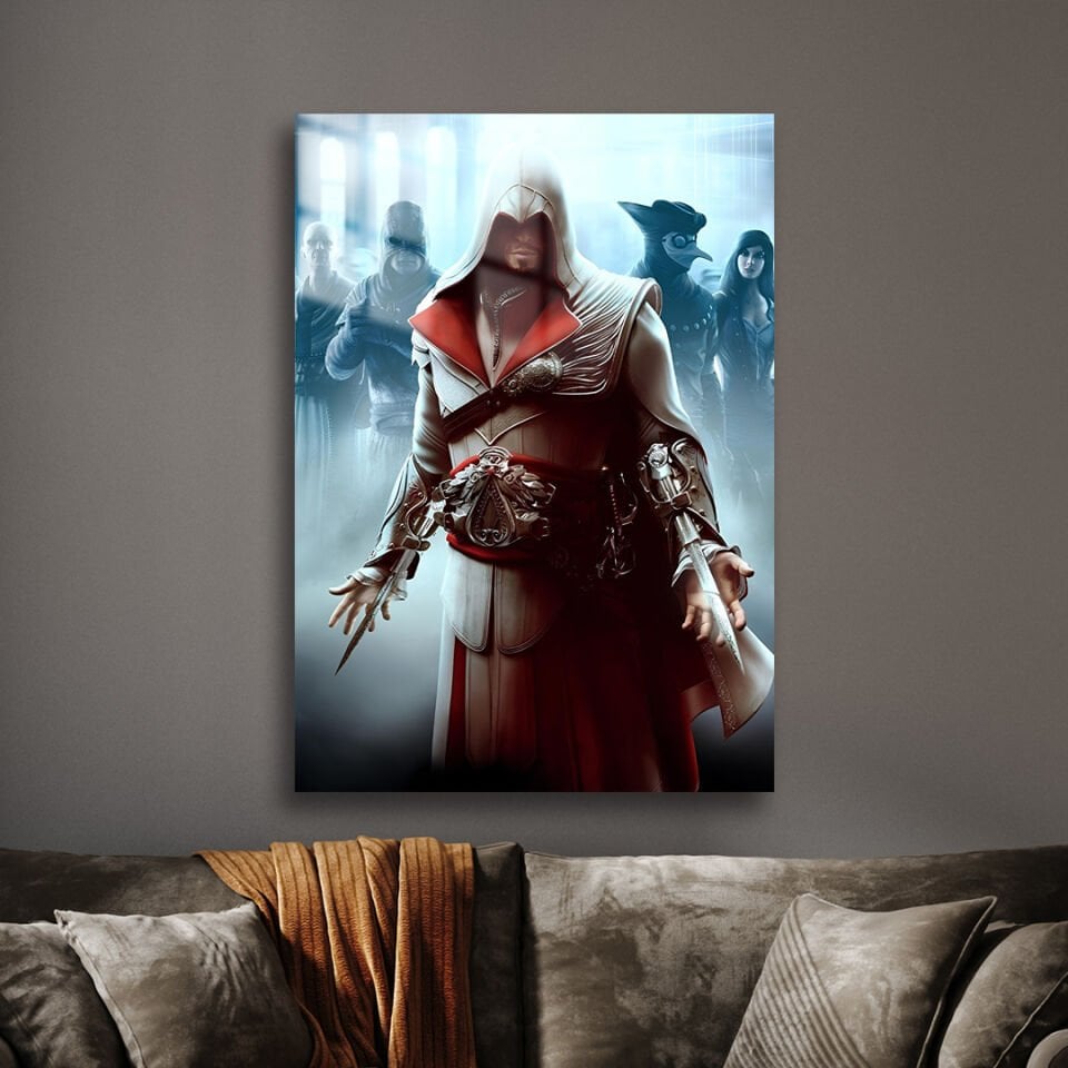 Ezio Auditore 09 Metal Poster