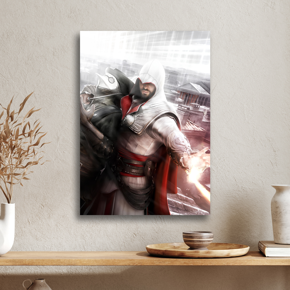 Ezio Auditore 14 Metal Poster