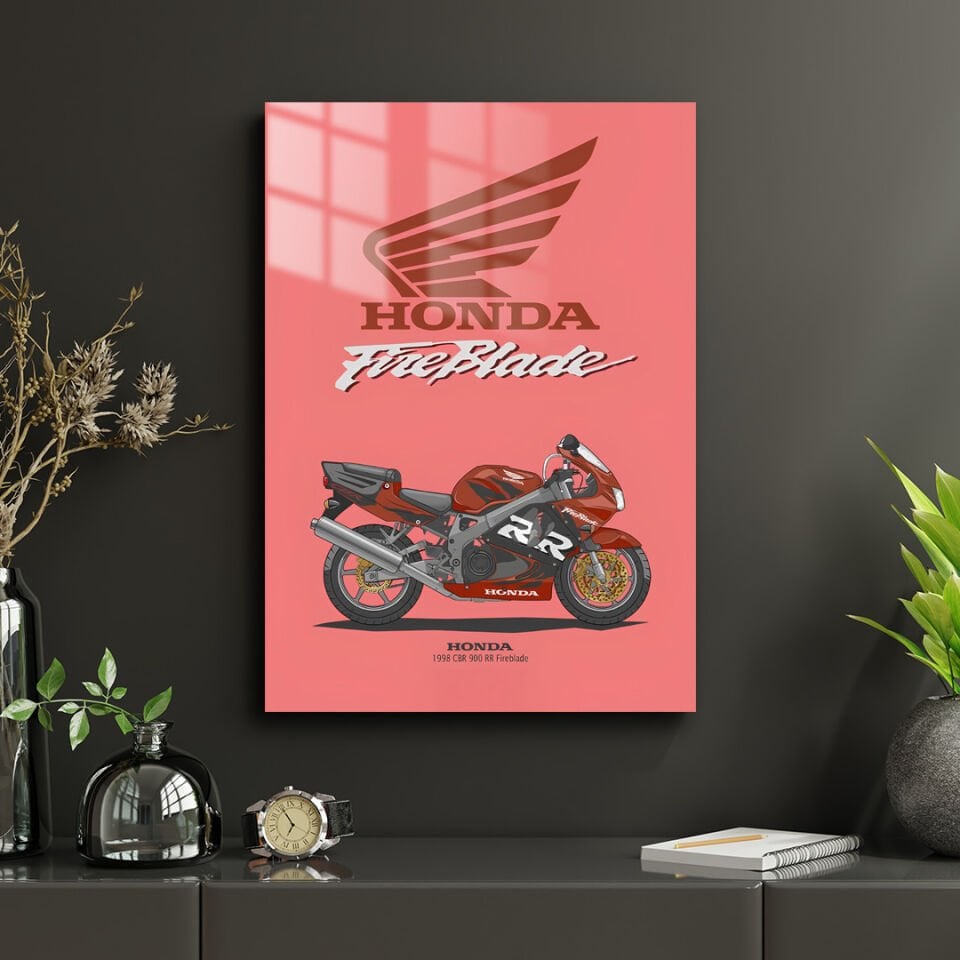 Honda CBR 1000RR 04 Metal Poster