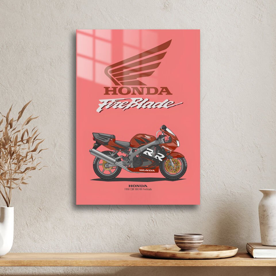Honda CBR 1000RR 04 Metal Poster