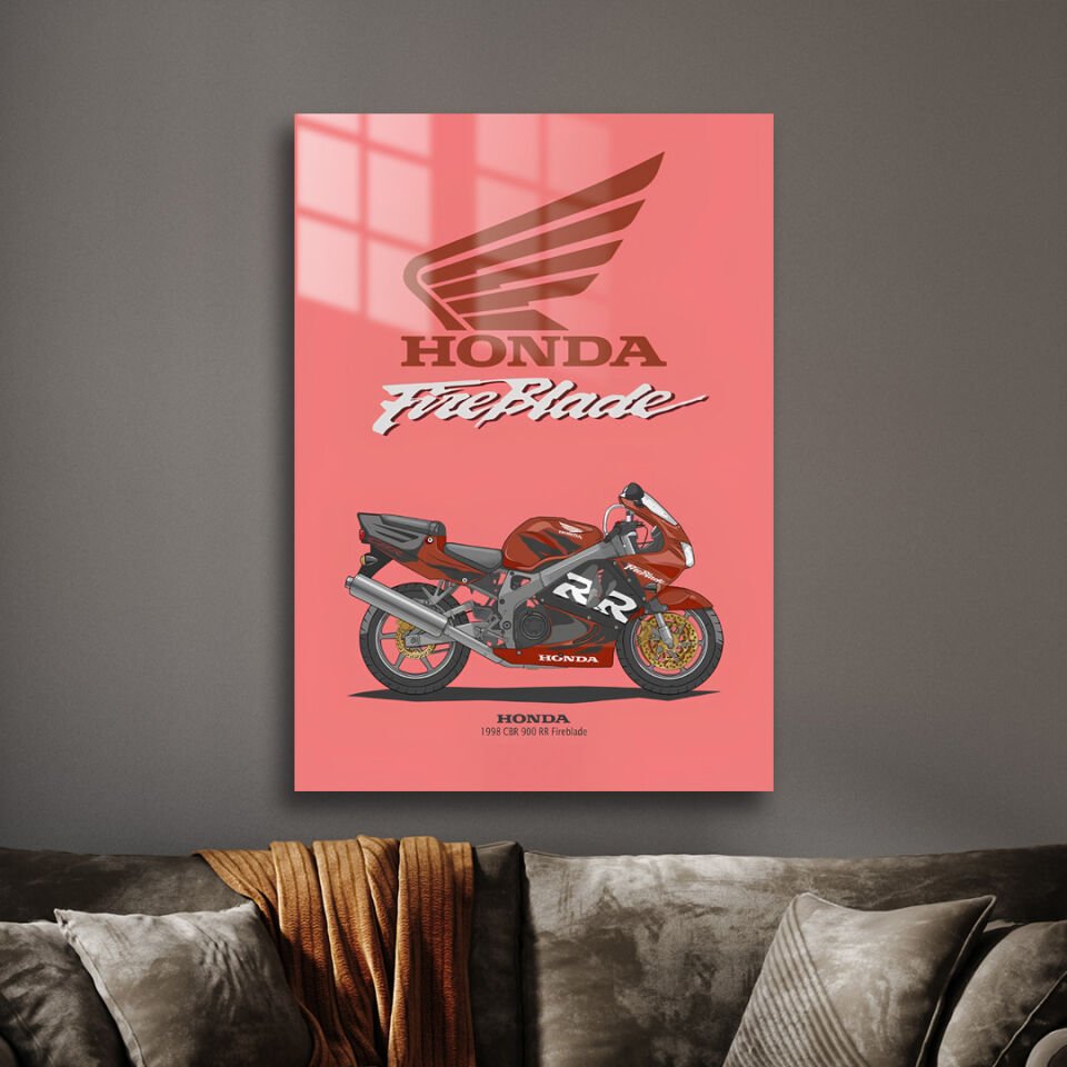 Honda CBR 1000RR 04 Metal Poster