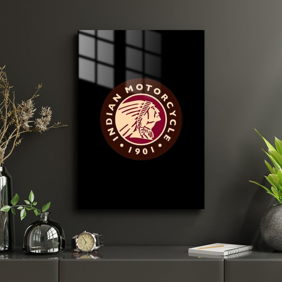 Indian Motorcycle 01 Metal Poster