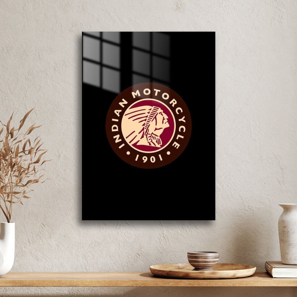 Indian Motorcycle 01 Metal Poster