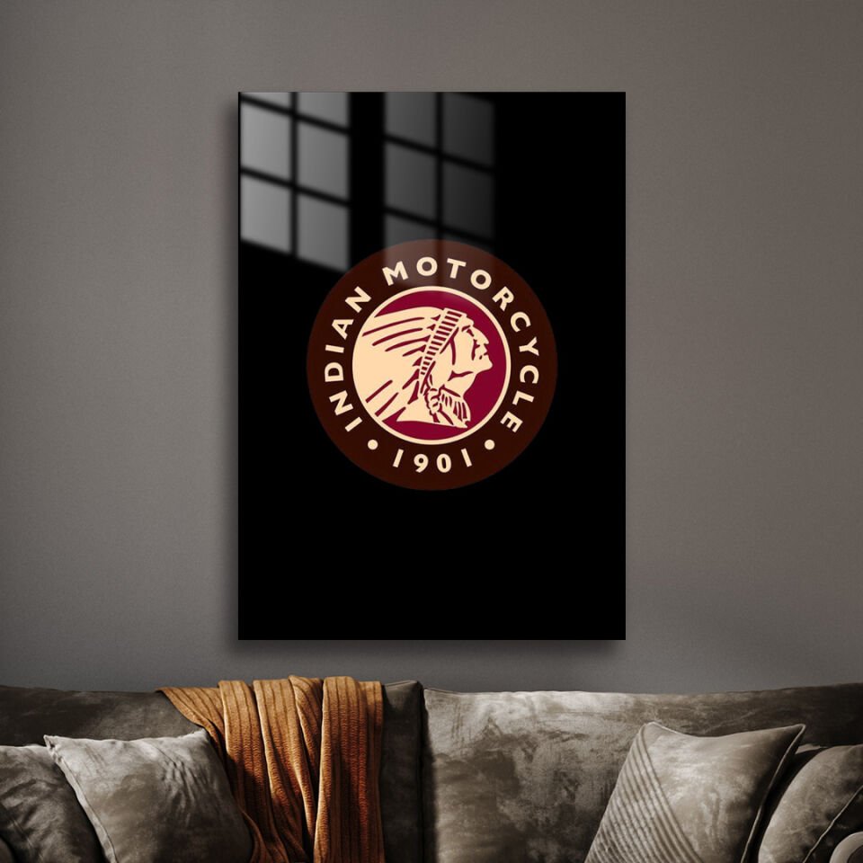 Indian Motorcycle 01 Metal Poster