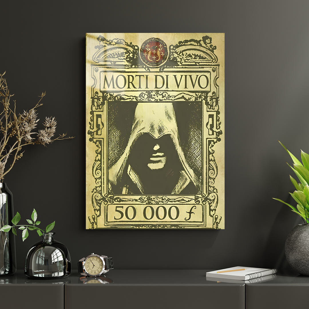 Ezio Auditore 03 Metal Poster