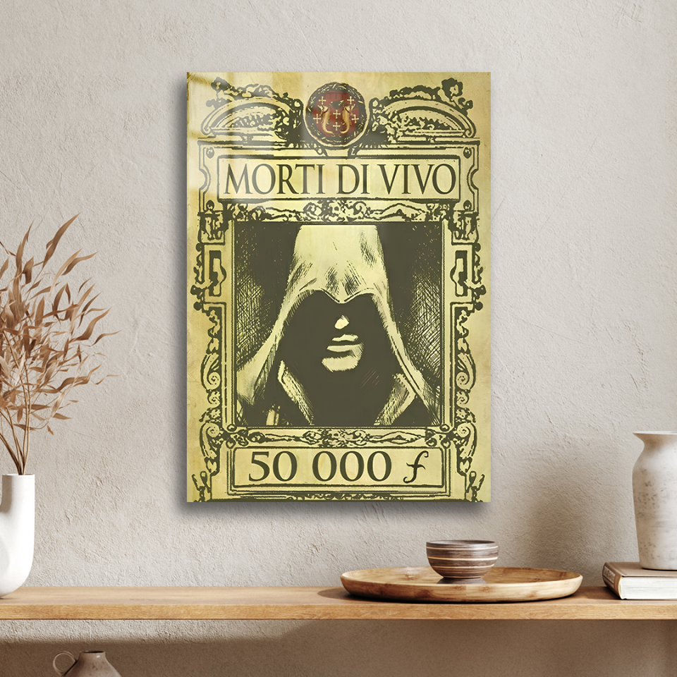 Ezio Auditore 03 Metal Poster