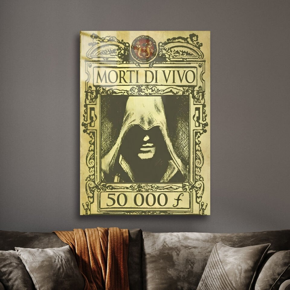 Ezio Auditore 03 Metal Poster