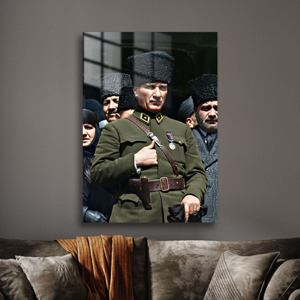 Atatürk 24 Metal Poster