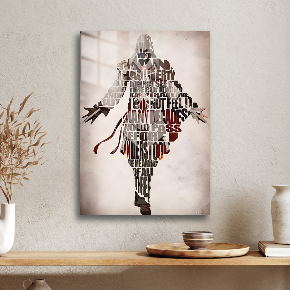 Ezio Auditore 13 Metal Poster