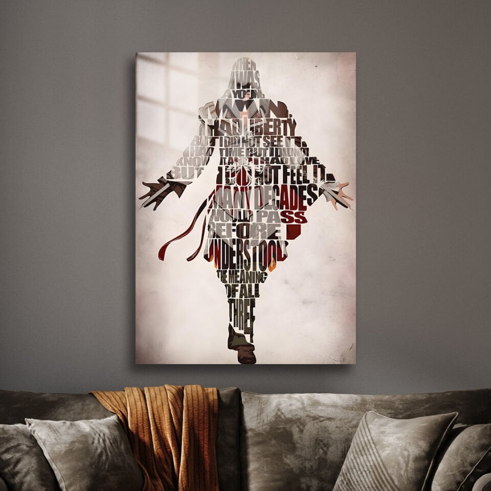Ezio Auditore 13 Metal Poster