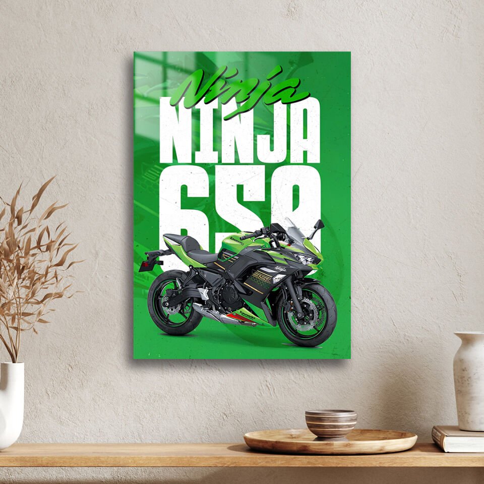 Kawasaki Ninja 650 01 Metal Poster