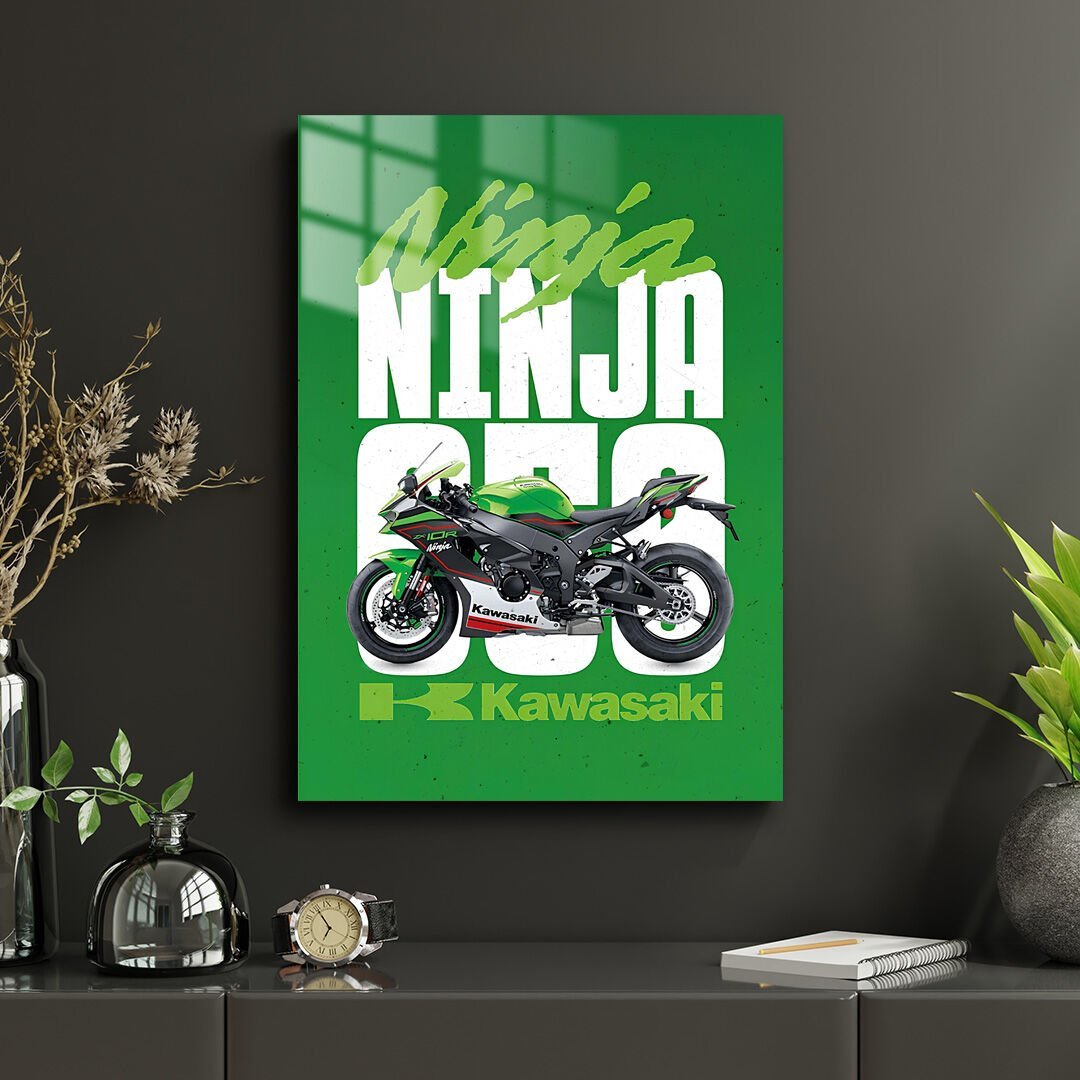 Kawasaki Ninja ZX-10R 01 Metal Poster