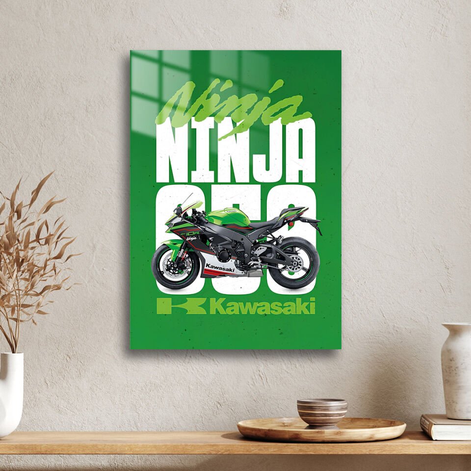 Kawasaki Ninja ZX-10R 01 Metal Poster