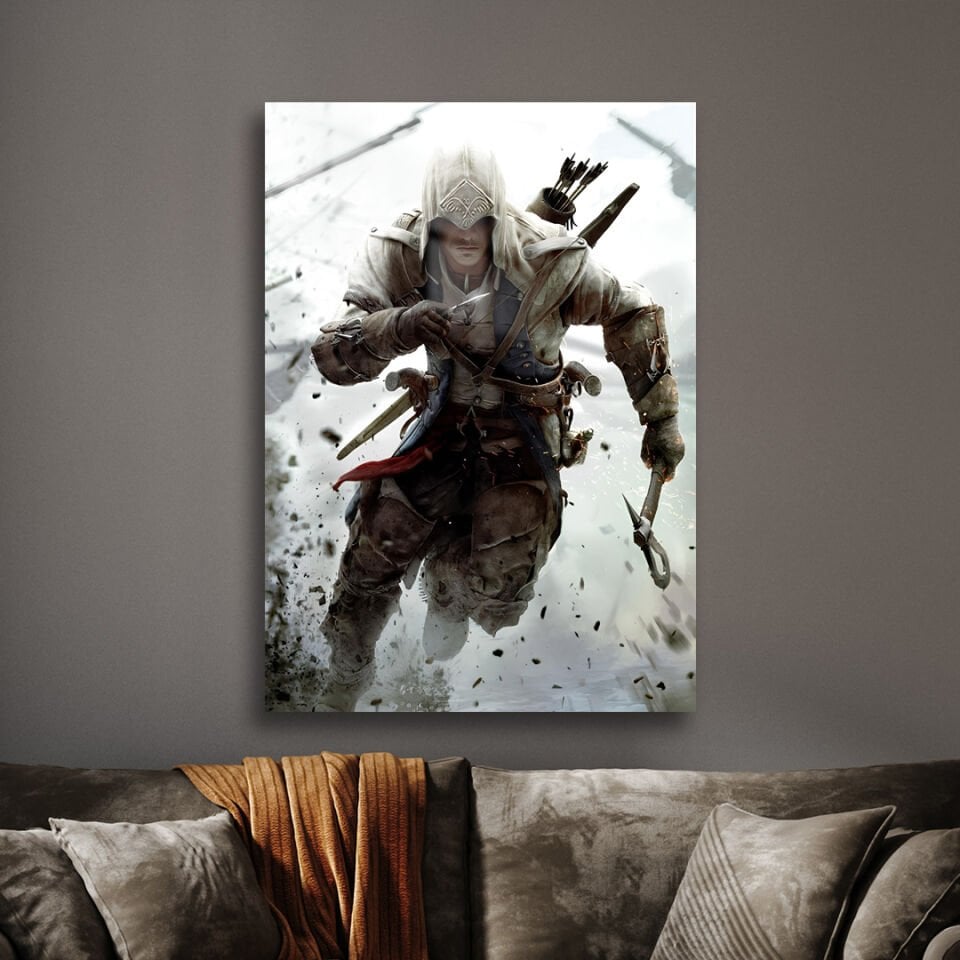 Connor Kenway 02 Metal Poster