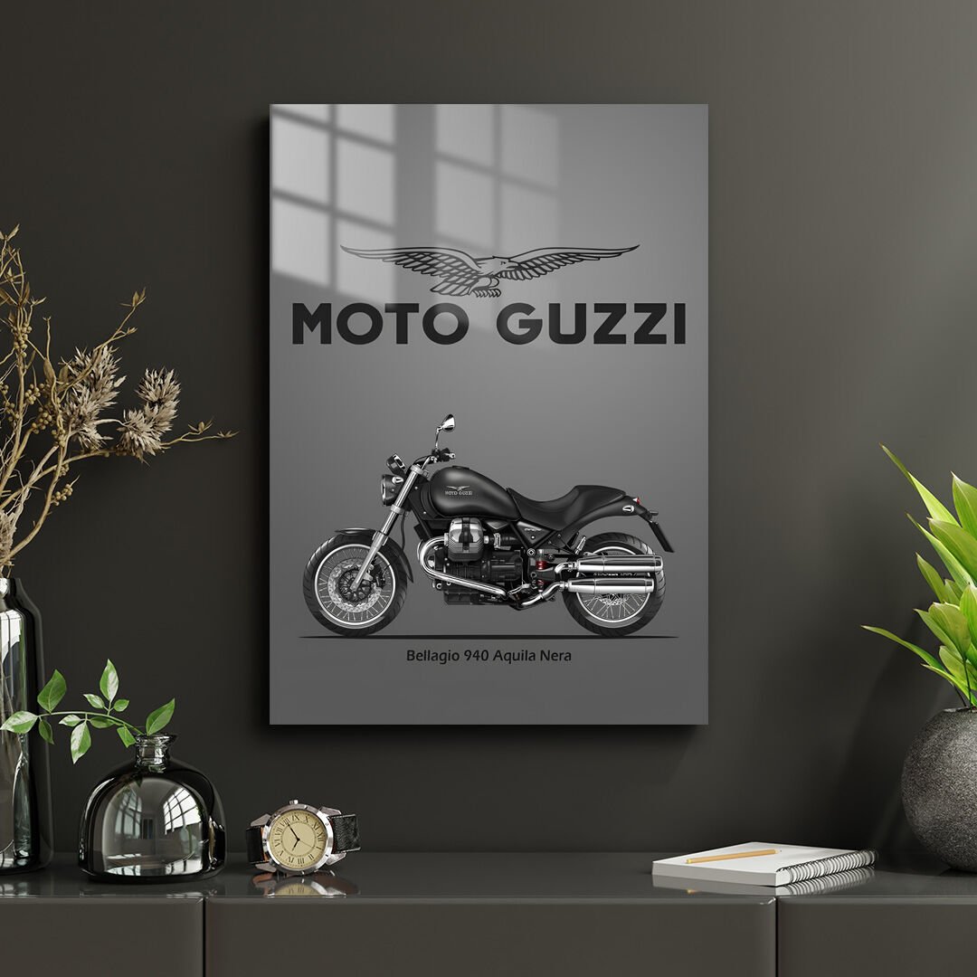 Moto Guzzi Bellagio 940 01 Metal Poster