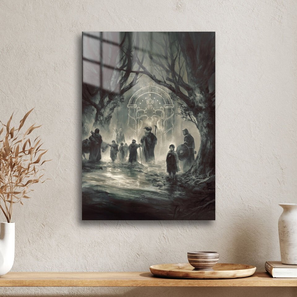 Lord Of The Rings 12 Metal Poster