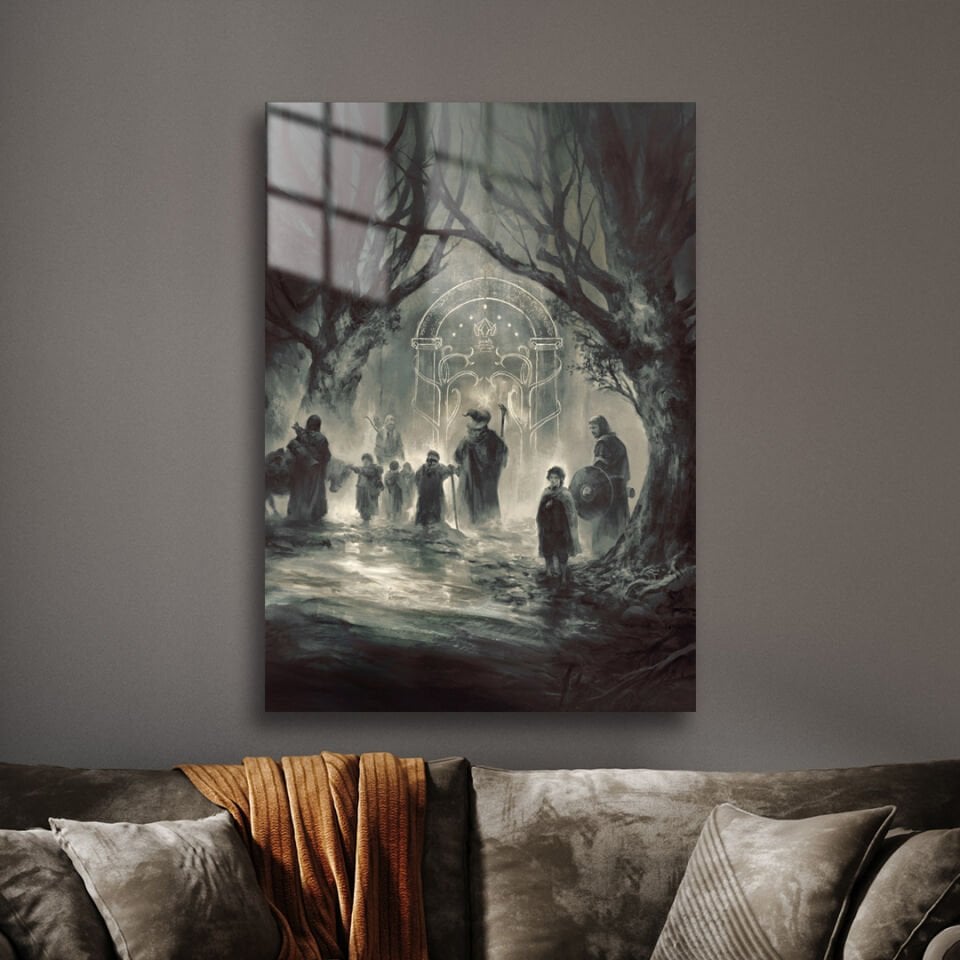 Lord Of The Rings 12 Metal Poster