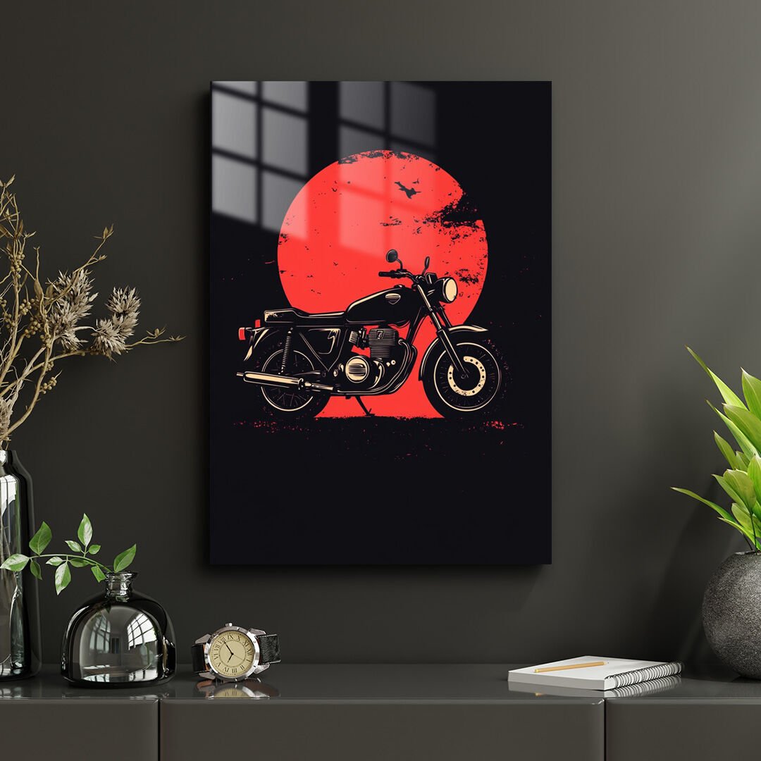 Motosiklet 02 Metal Poster