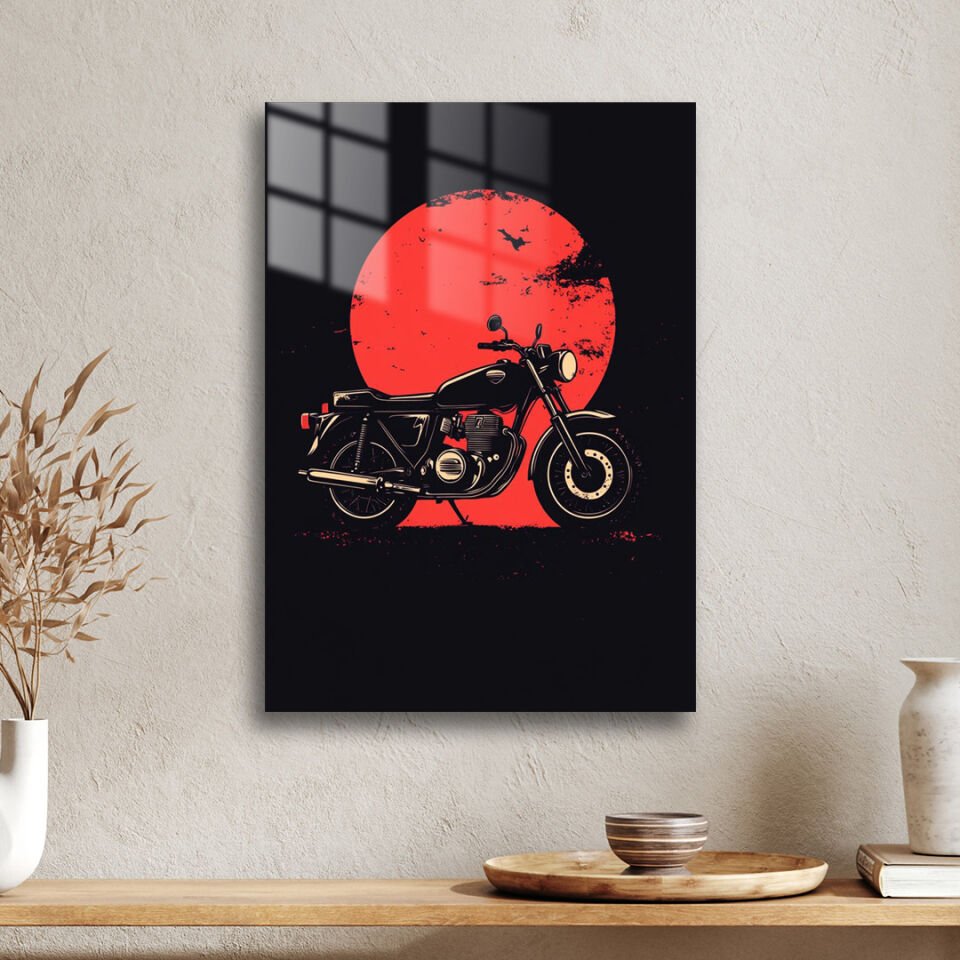 Motosiklet 02 Metal Poster