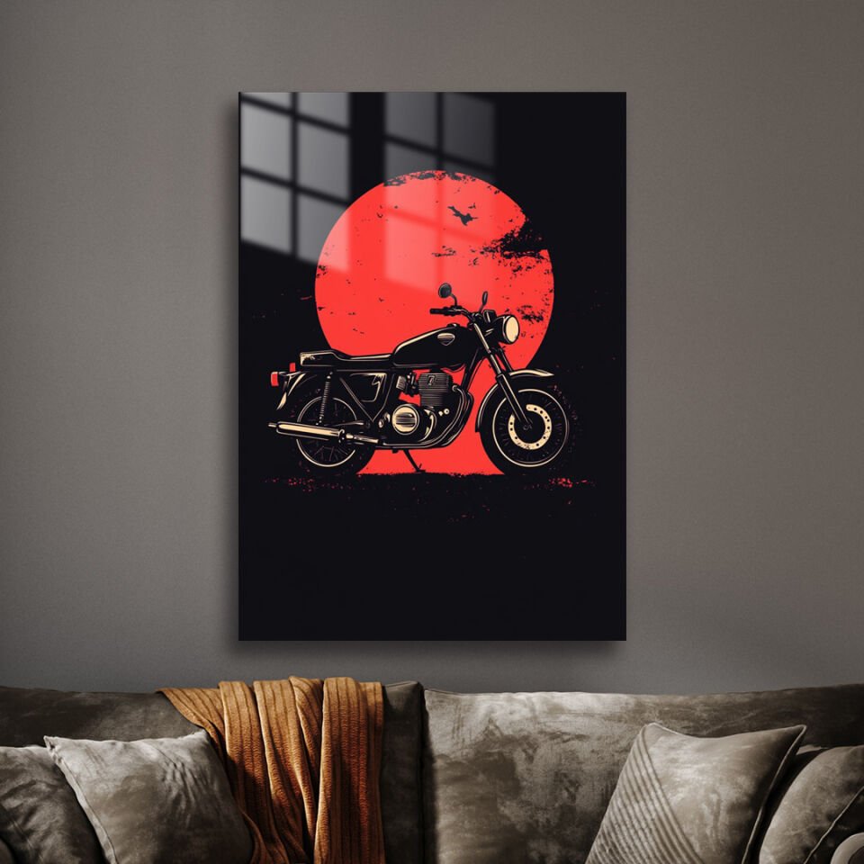 Motosiklet 02 Metal Poster
