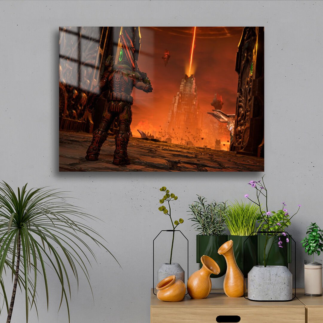 Doom 03 Metal Poster