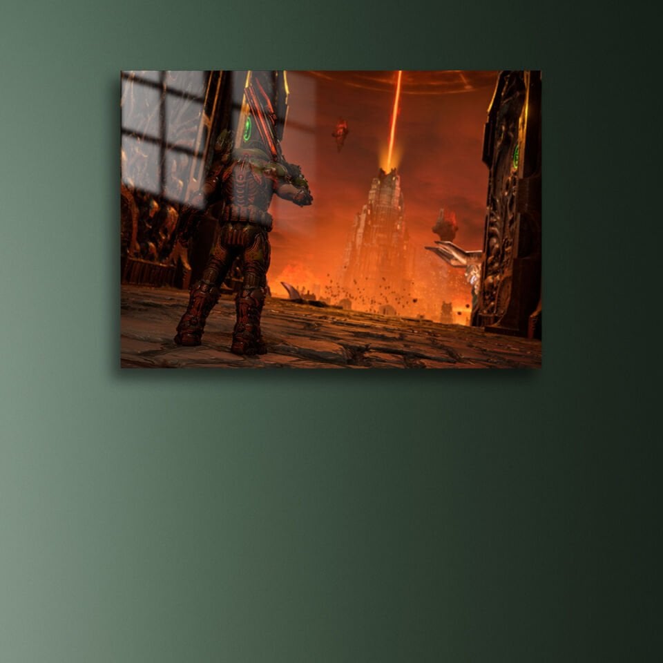 Doom 03 Metal Poster