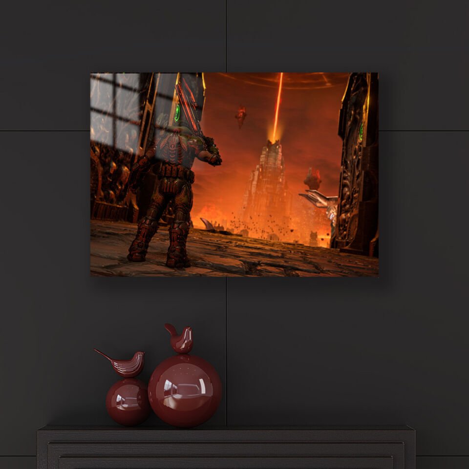 Doom 03 Metal Poster