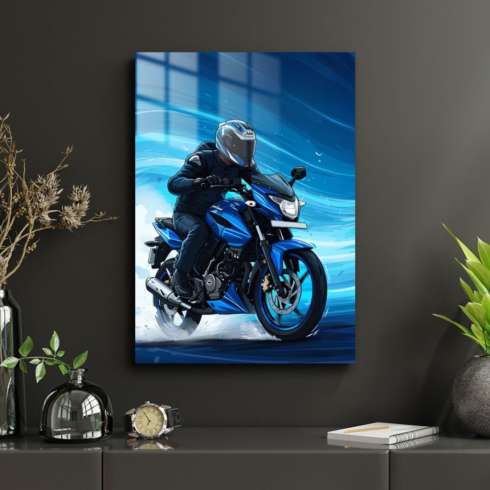 Motosiklet 05 Metal Poster